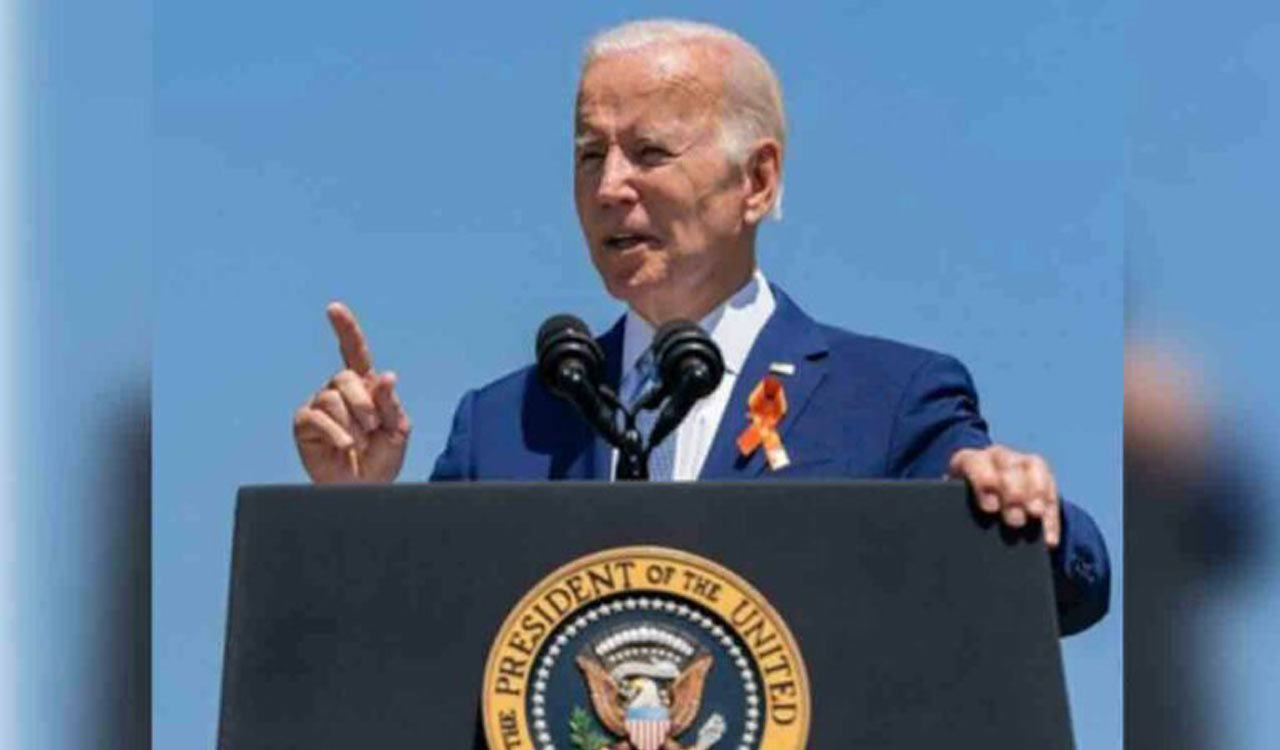 President Joe Biden heads west for a policy victory lap