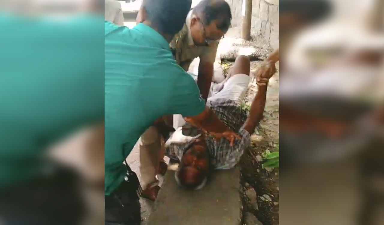 Hyderabad traffic police official saves life of man suffering from cardiac arrest