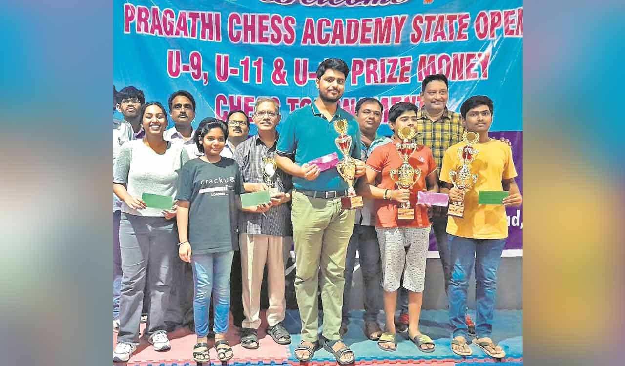 Vignesh emerges victorious at Open Prize Money Chess Tournament
