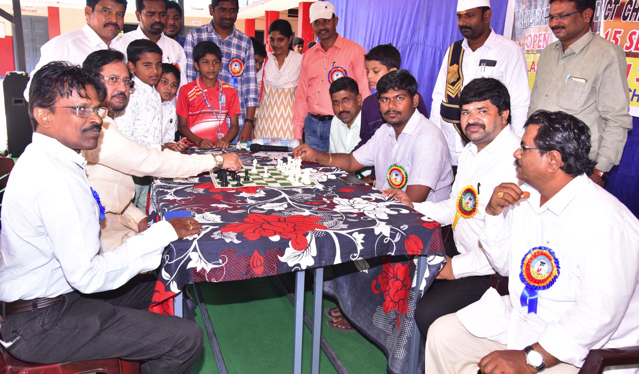 Day-long chess competition held in Mancherial