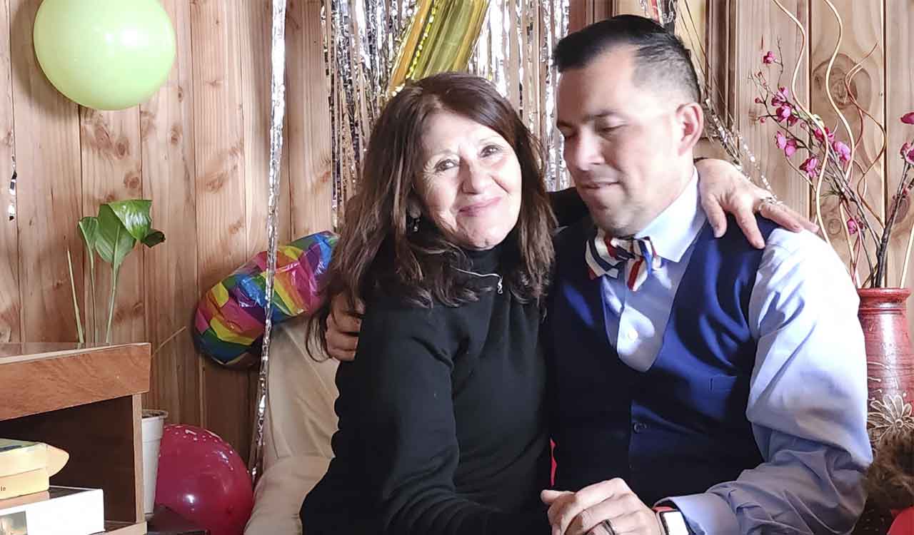 Son stolen at birth hugs Chilean mother for first time in 42 years