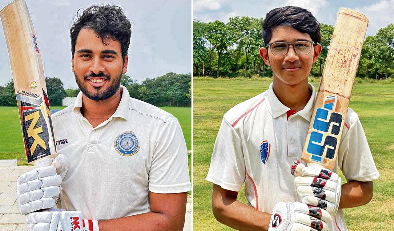 Abhirath, Anirudh slam centuries in HCA A Division one day league