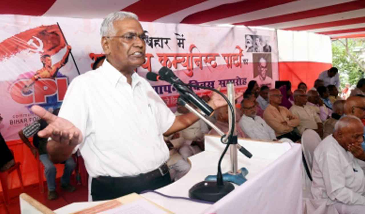 CPI delegation led by D Raja to visit Manipur next week