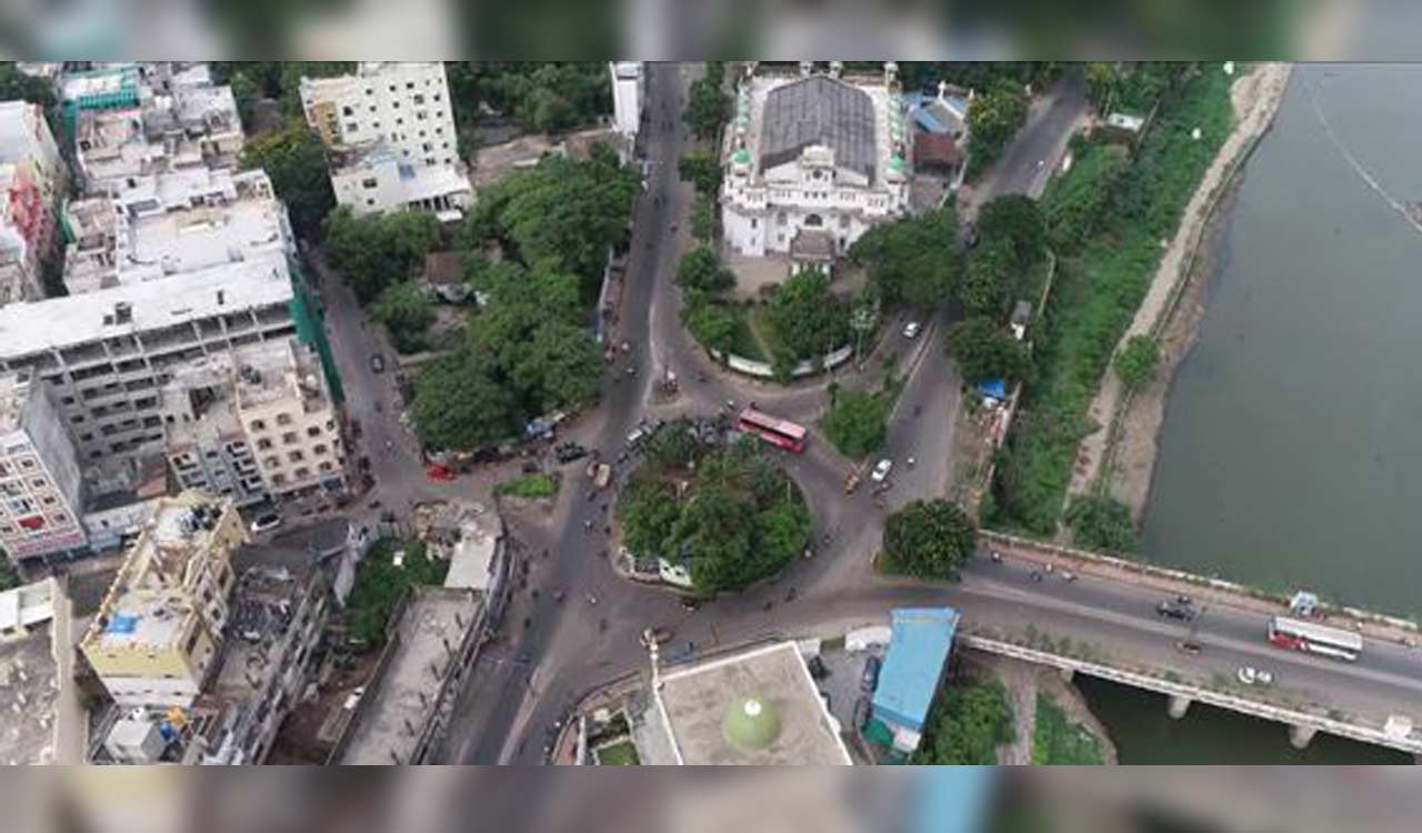 Drone survey commences for old city Metro works