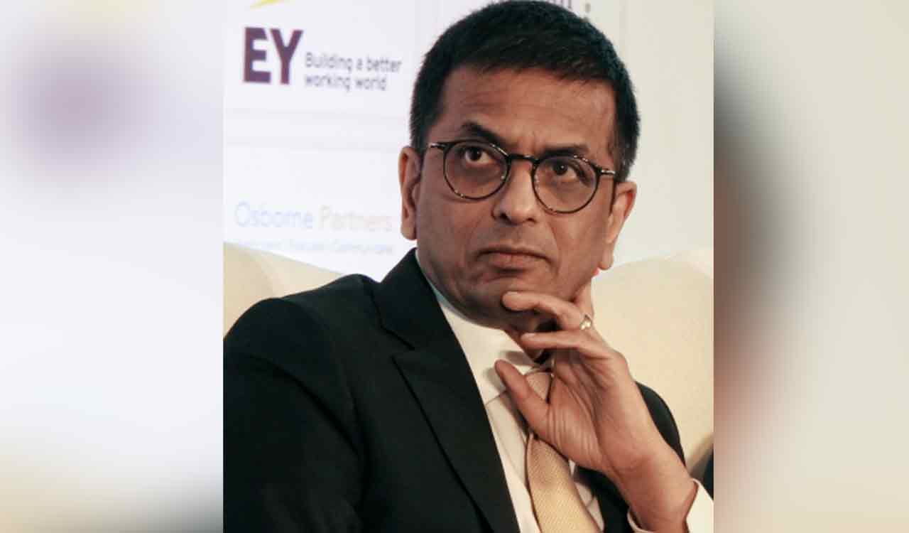 CJI DY Chandrachud underscores importance of gender sensitisation