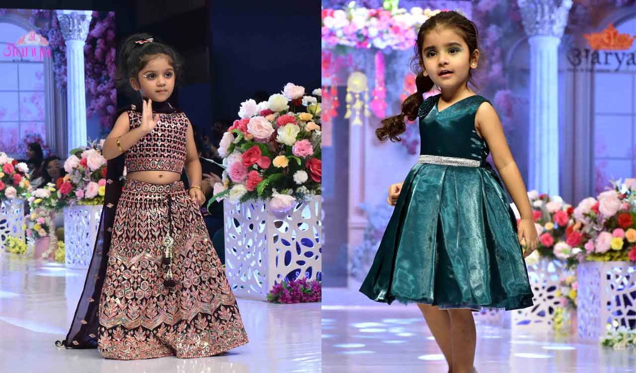 Hyderabad: Kids set the ramp on fire at India Kids Fashion Week