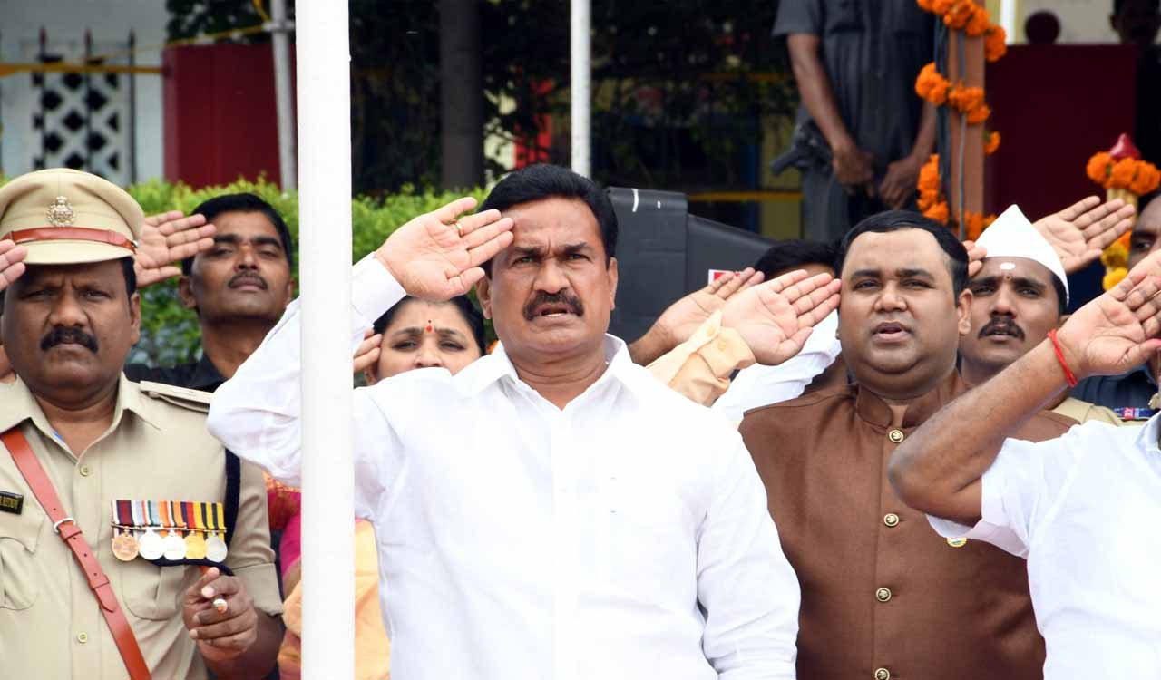 77th ID celebrated on colorful note in erstwhile Adilabad