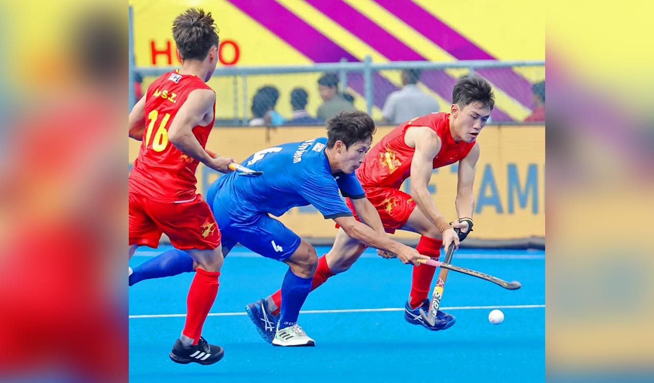 Asian Champions Trophy: China hold Korea to 1-1 draw in league match