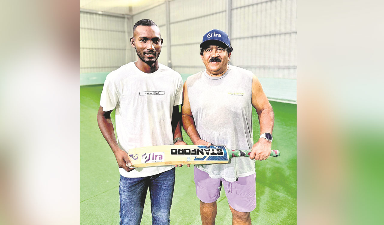Hyderabad’s Punnaiah selected for 45-day London county camp; hopes to play in IPL 
