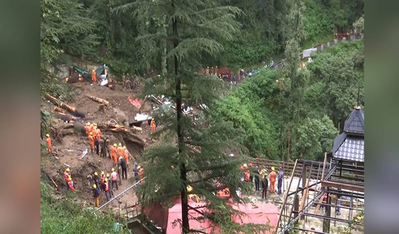 Himachal Pradesh: Massive landslide damages over 120-year-old railway track in Shimla