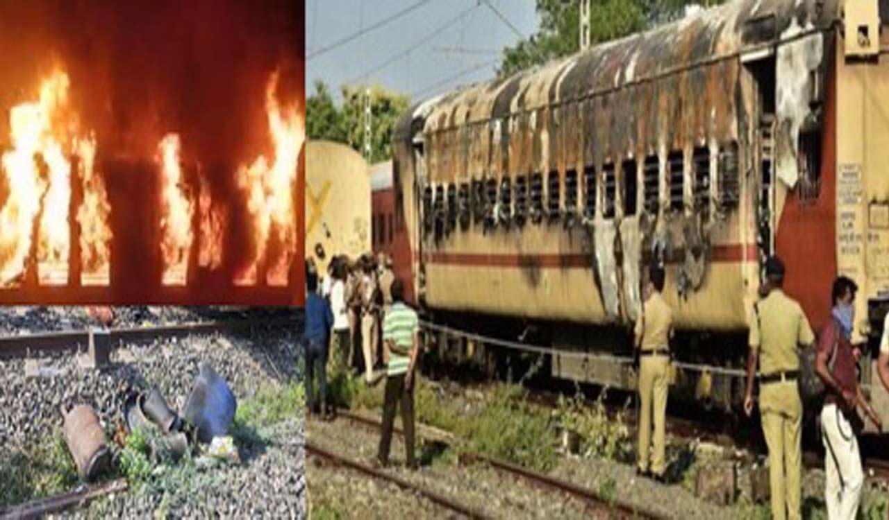 Madurai train blaze: Railway officials, police trying to identify 9 charred bodies