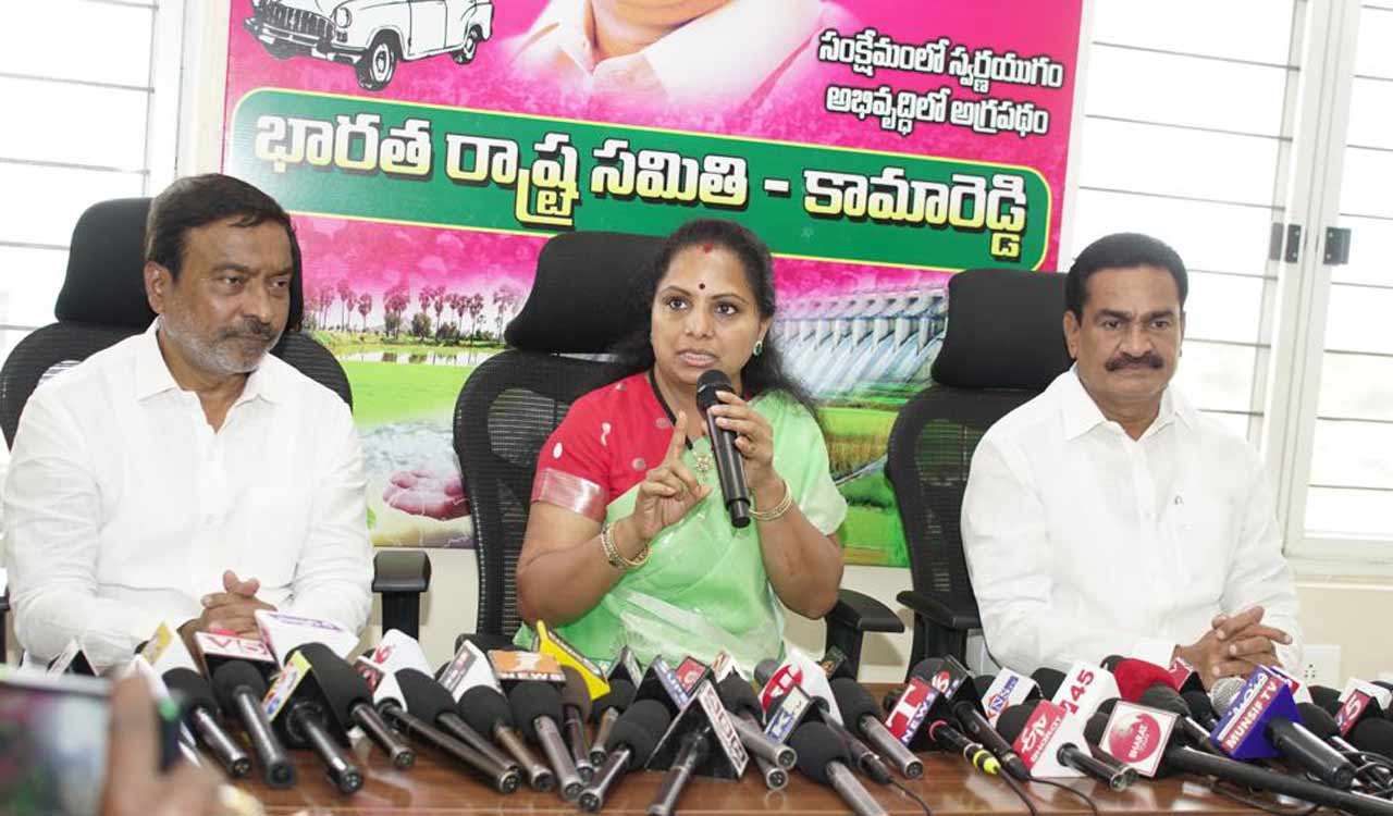 Congress, BJP making false promises for political gains, says Kavitha