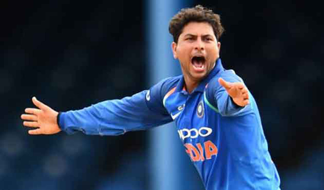 Kuldeep Yadav’s spin magic makes him fastest Indian to claim 50 T20I wickets