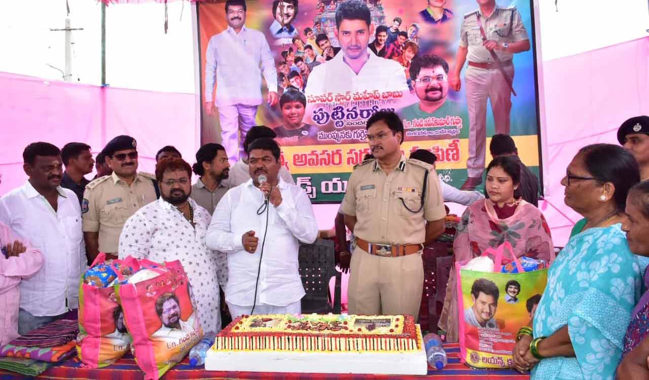 Flood victims receive aid as fans celebrate Mahesh Babu’s birthday