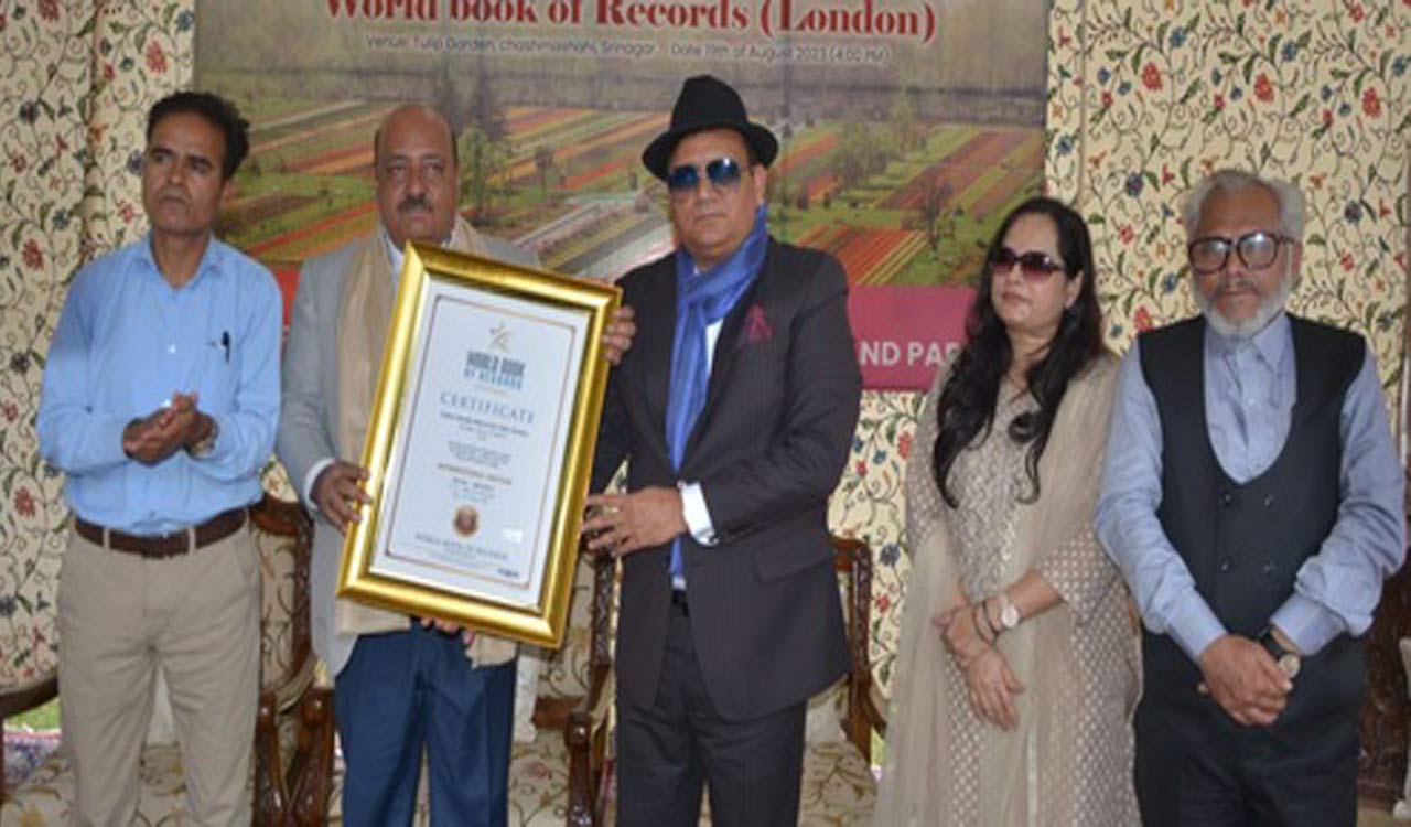 Srinagar’s Tulip Garden enters World Book of Records as Asia’s largest