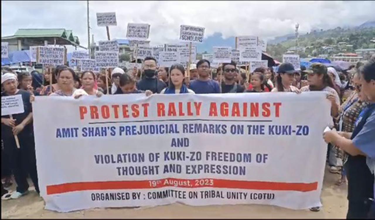 Manipur: Tribals protest against killings, demanding reimposition of AFSPA