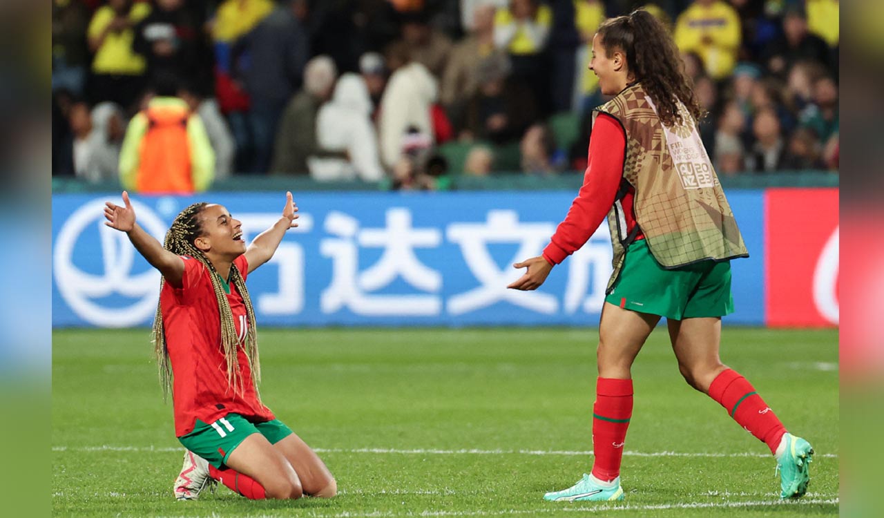 FIFA Women’s World Cup: Morocco beat Colombia to reach round of 16