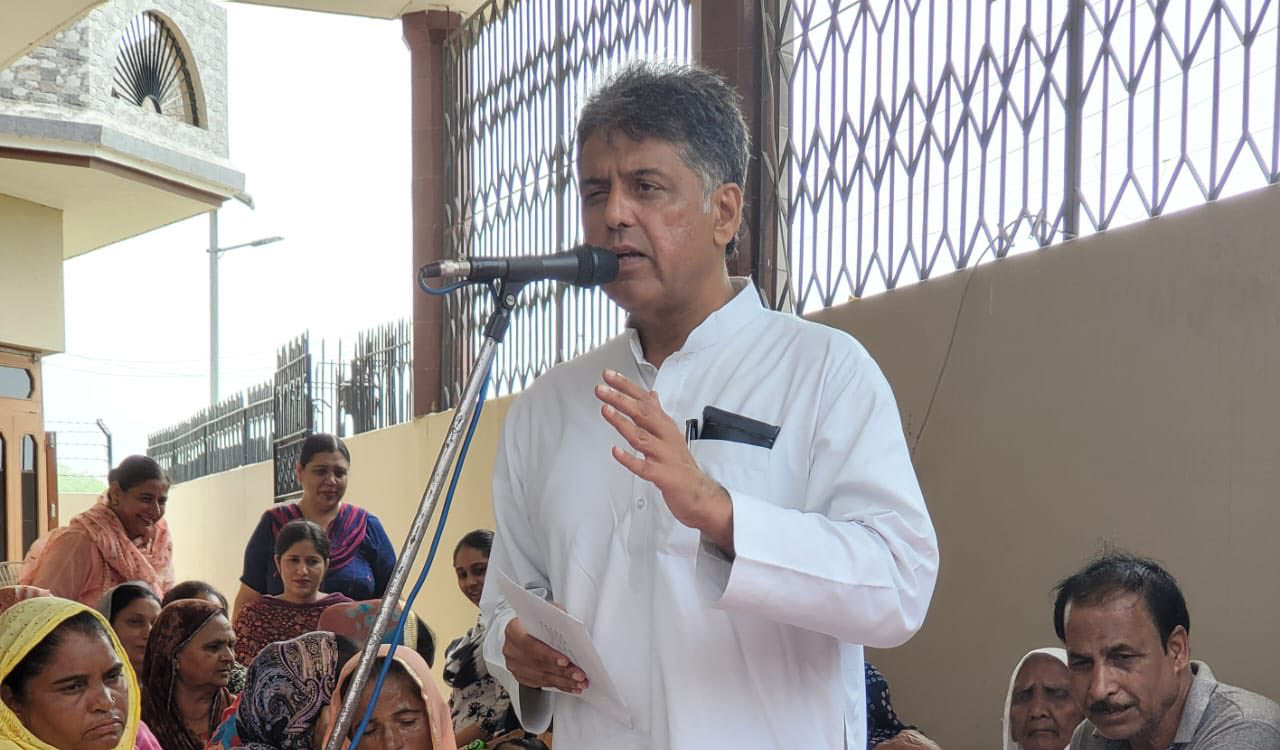 Congress MP Manish Tewari moves adjournment motion in LS on border situation with China