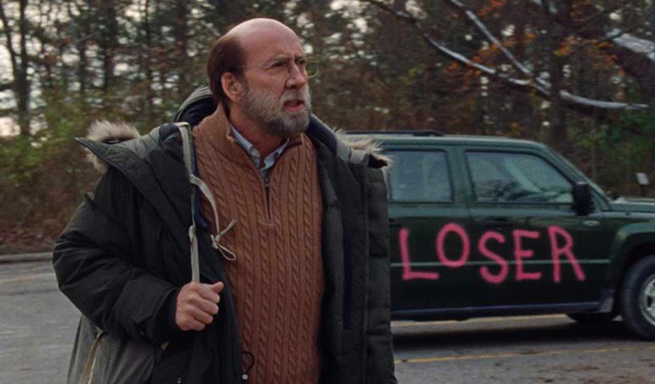 In ‘Dream Scenario’, Nicolas Cage appears unrecognizable as a balding man