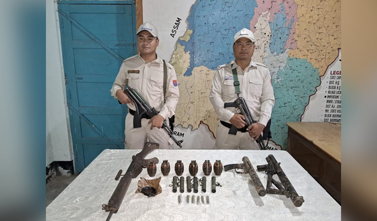 16 looted arms, 11 types ammunition recovered in Manipur