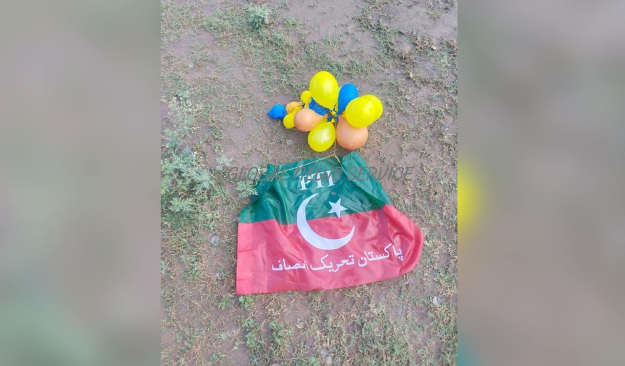 Flags of Imran Khan’s PTI recovered from J-K’s Poonch