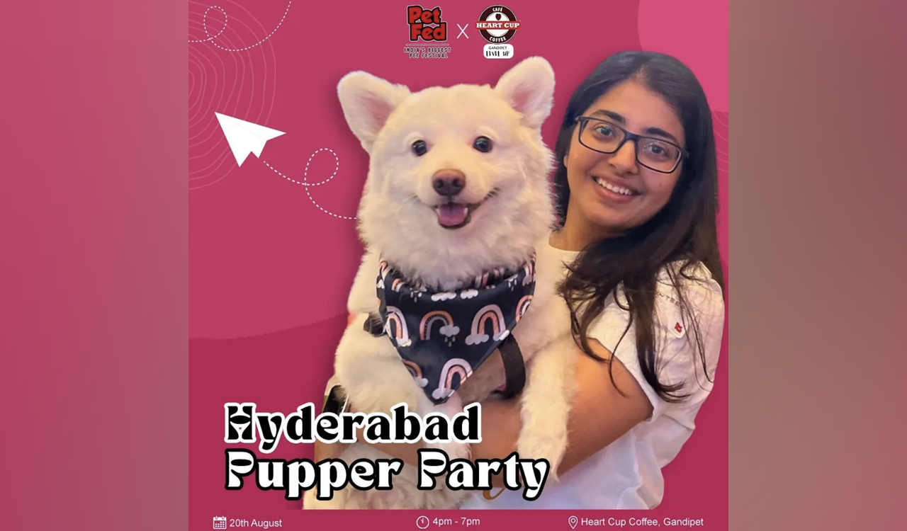 Hyderabad Pupper Party set for Sunday at Heart Cup Coffee