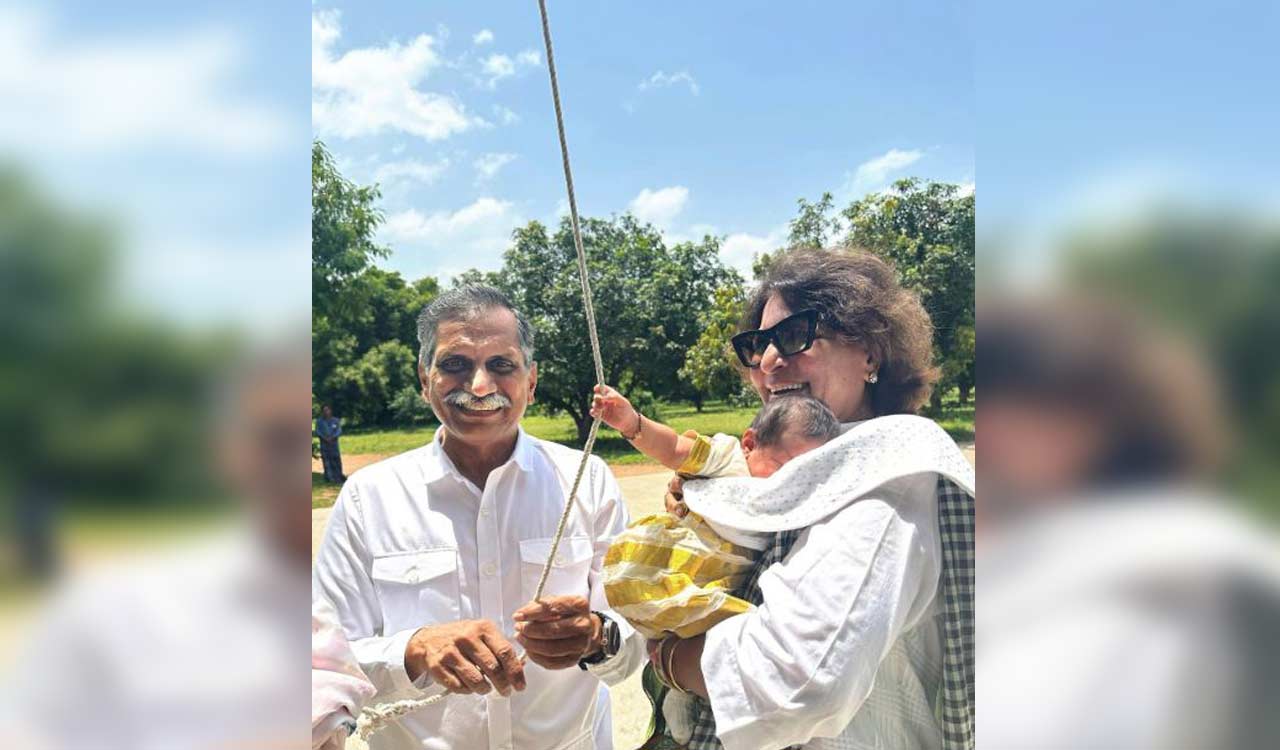 Ram Charan’s wife Upasana shares pictures from daughter Klin Kaara’s first Independence Day celebration