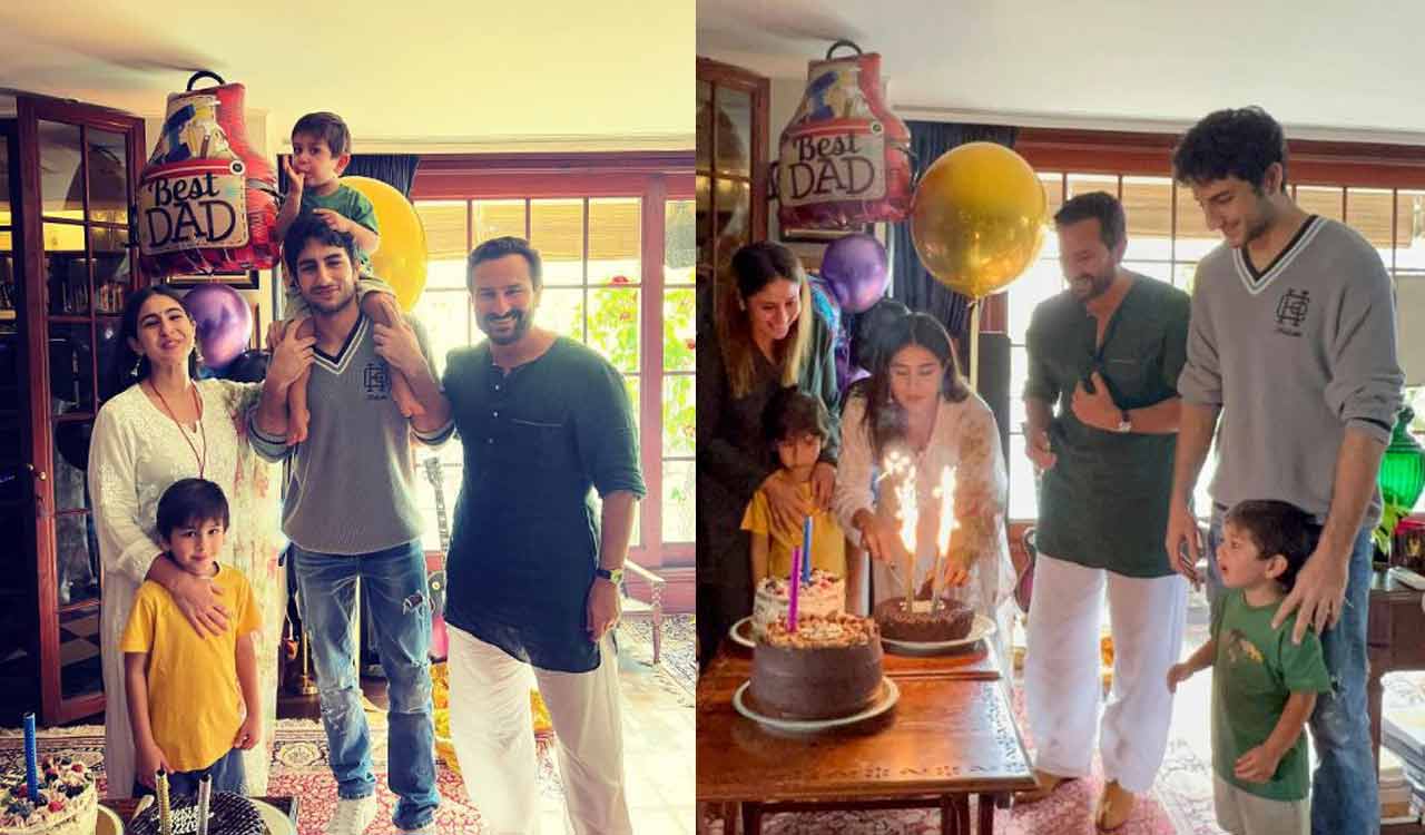 Here’s how Saif Ali Khan celebrated his 53rd birthday