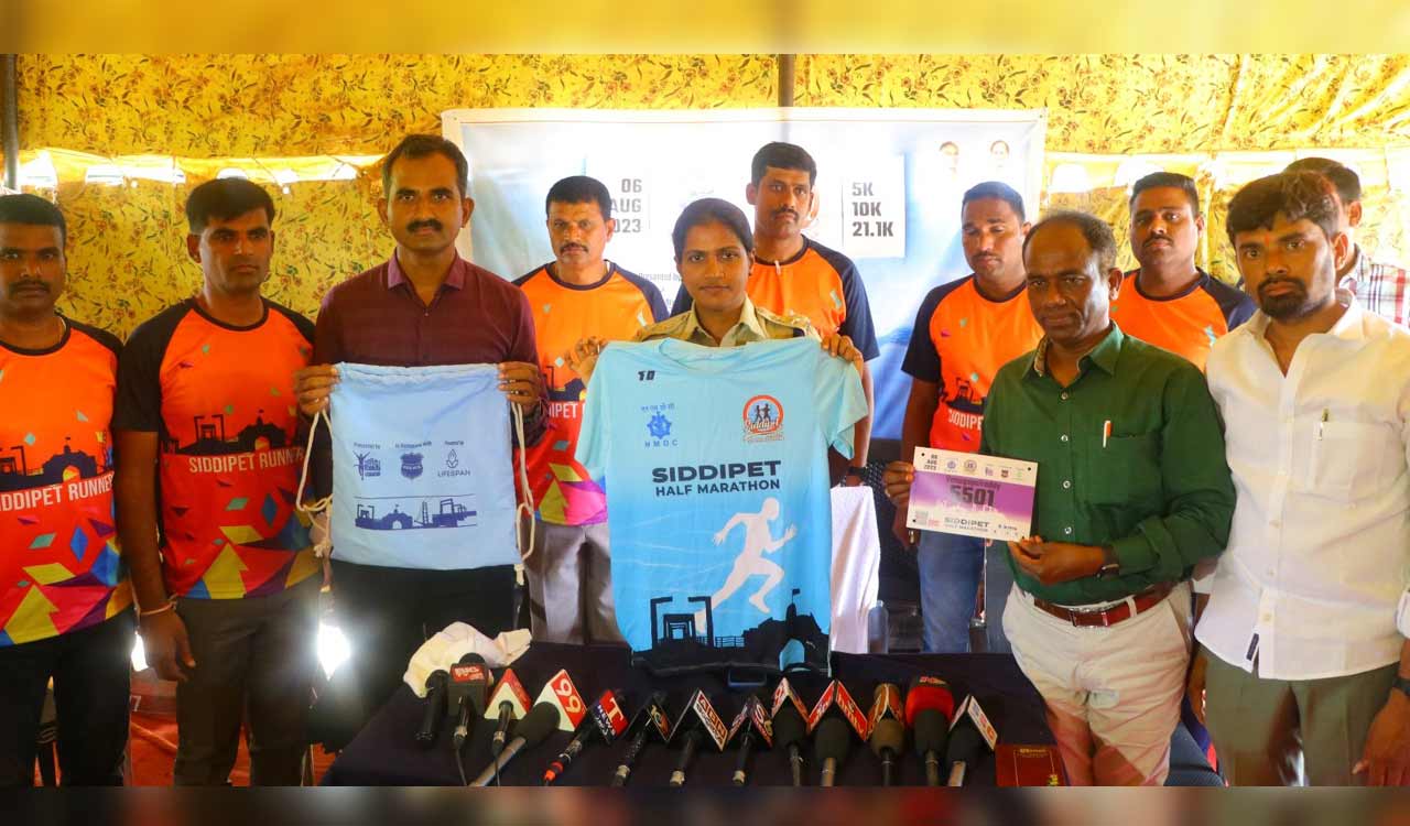 4,000 runners to participate in Siddipet Half Marathon