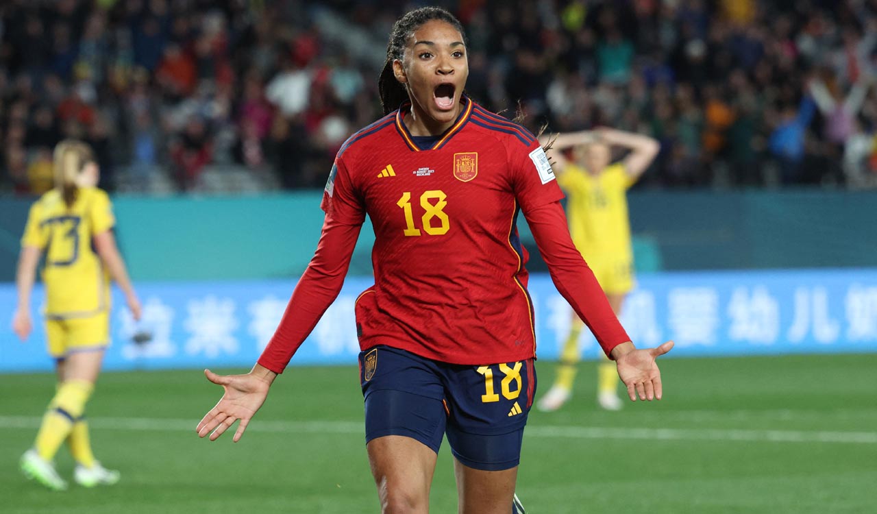 FIFA Women’s World Cup: Spain beats Sweden 2-1 to reach final