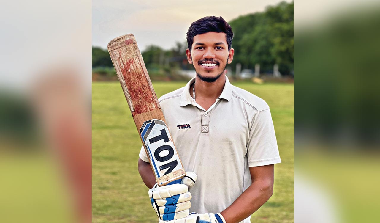 HCA B Division two-day league: Girish’s ton guides Mahmood CC to 374/8 against Nalgonda