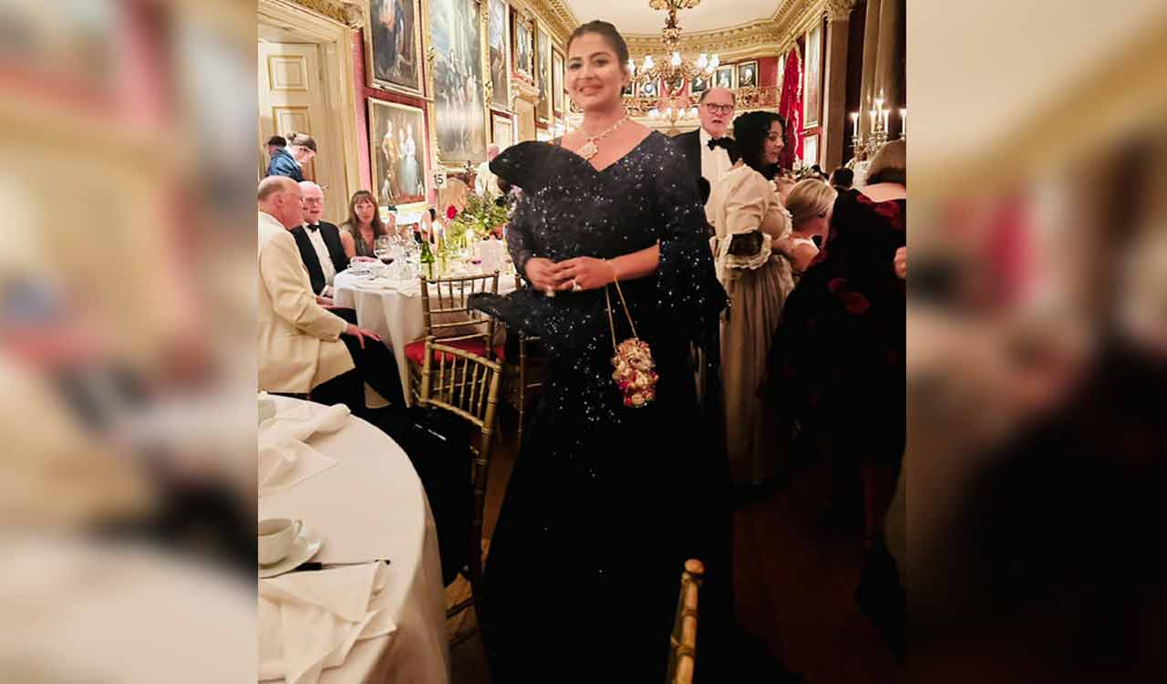 Sudha Reddy makes a VIP attendance at the Goodwood Races