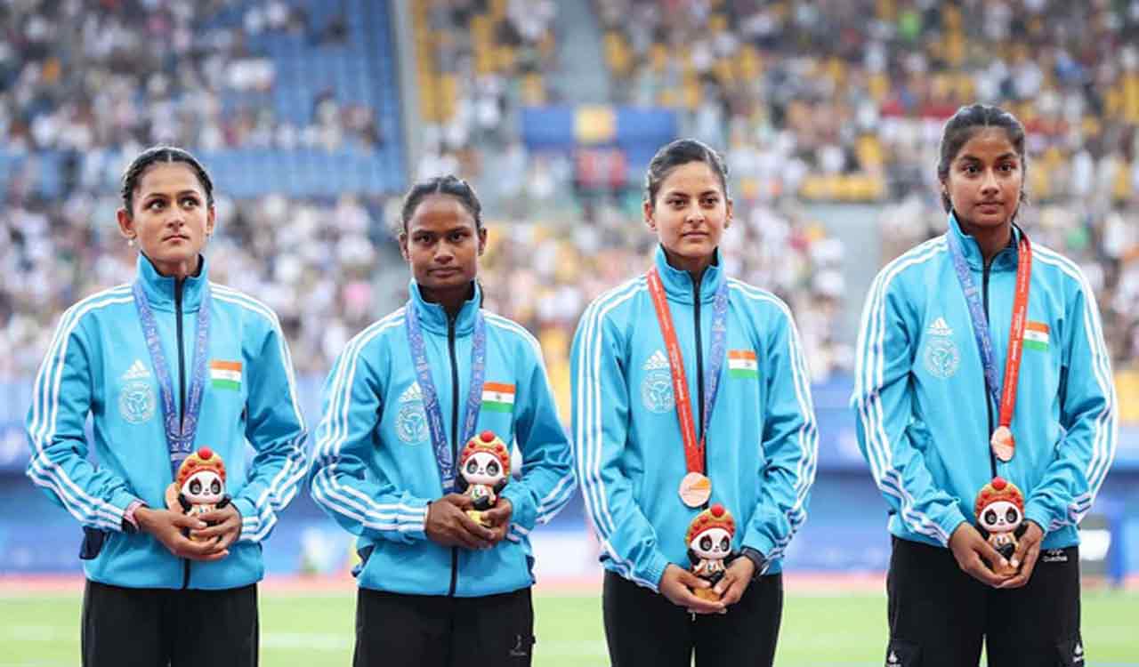 World University Games: Indian women’s 20 km race walk team gets bronze, medal tally up to 26