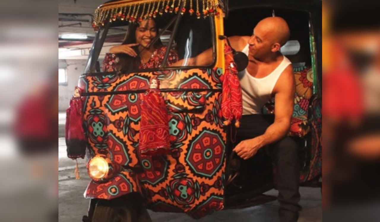 Vin Diesel shares throwback photo from India visit, posing with Deepika Padukone in an auto