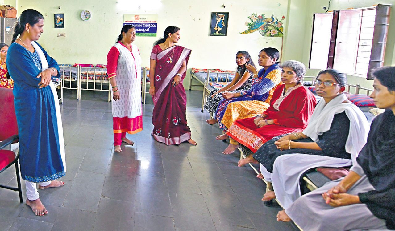 This home in Hyderabad is glimmer of hope for many Women