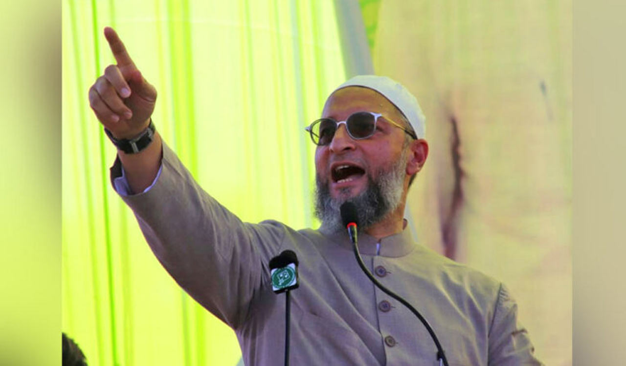 Modi government capitulated before China, says Owaisi