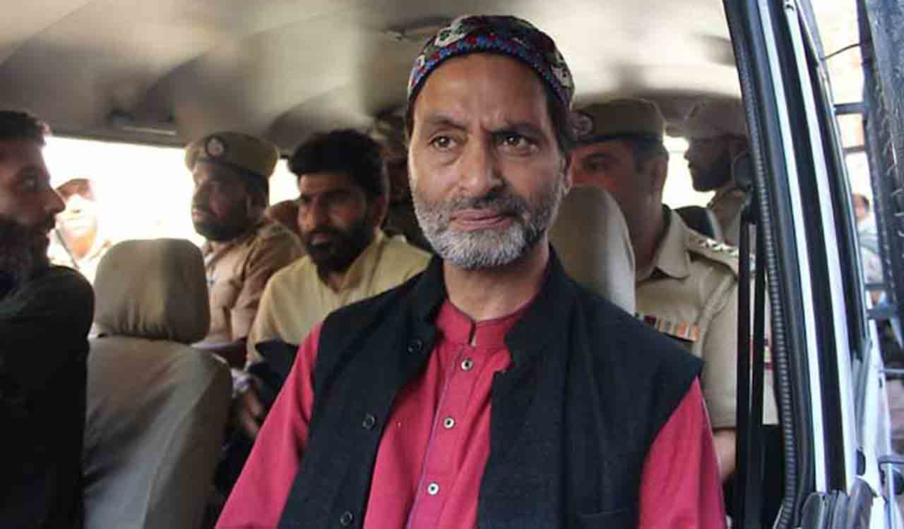 Terror funding case: Yasin Malik virtually appears in Delhi HC