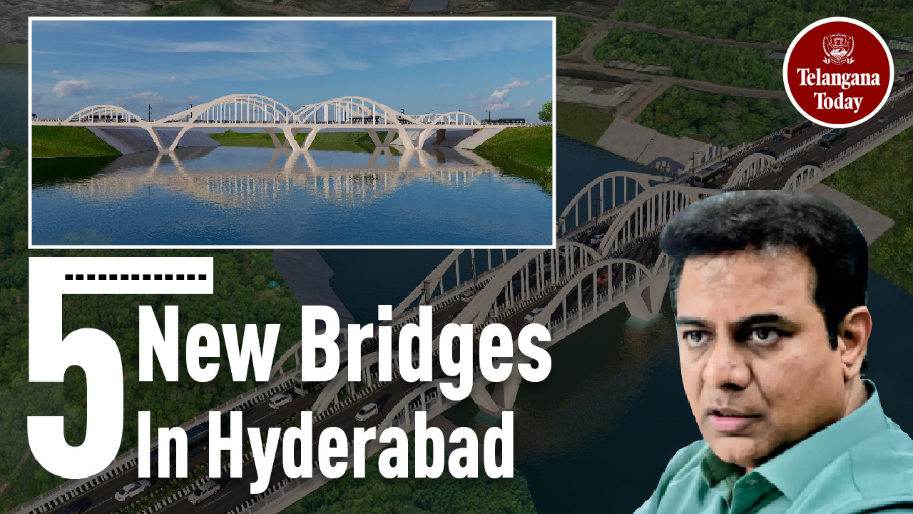 5 New Bridges In Hyderabad: 3 Across Musi And 2 Across Esa | Strategic Road Development Project