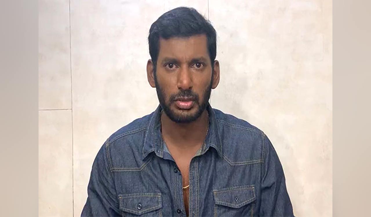 Actor Vishal accuses Central Board of Film Certification of corruption