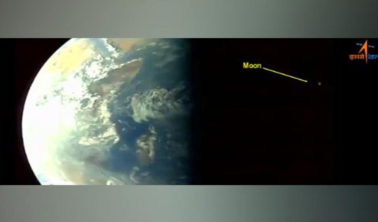 Aditya-L1 takes selfie, images of Earth and Moon