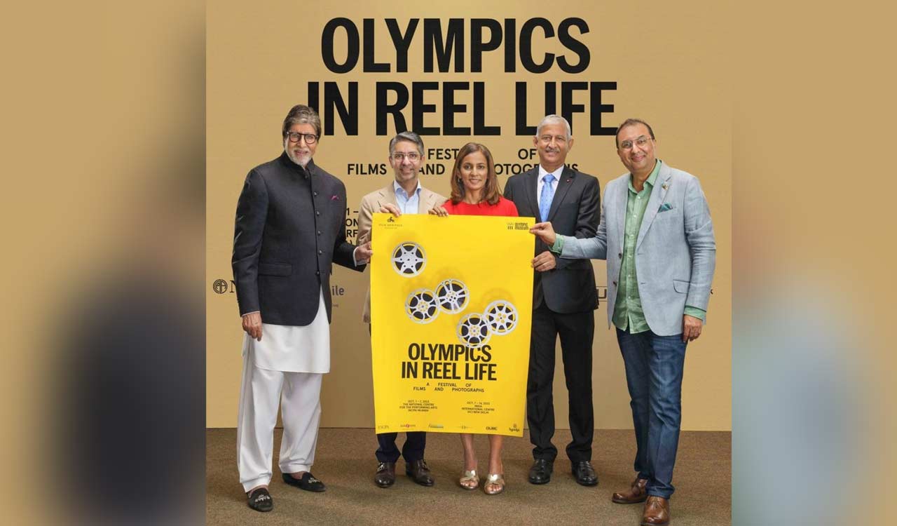 Amitabh Bachchan reveals ‘Olympics in Reel Life’ poster