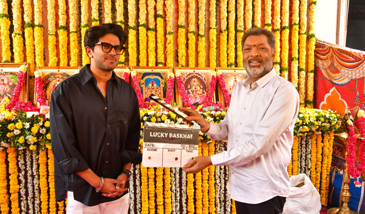 Dulquer Salmaan’s ‘Lucky Baskhar’ shoot commences