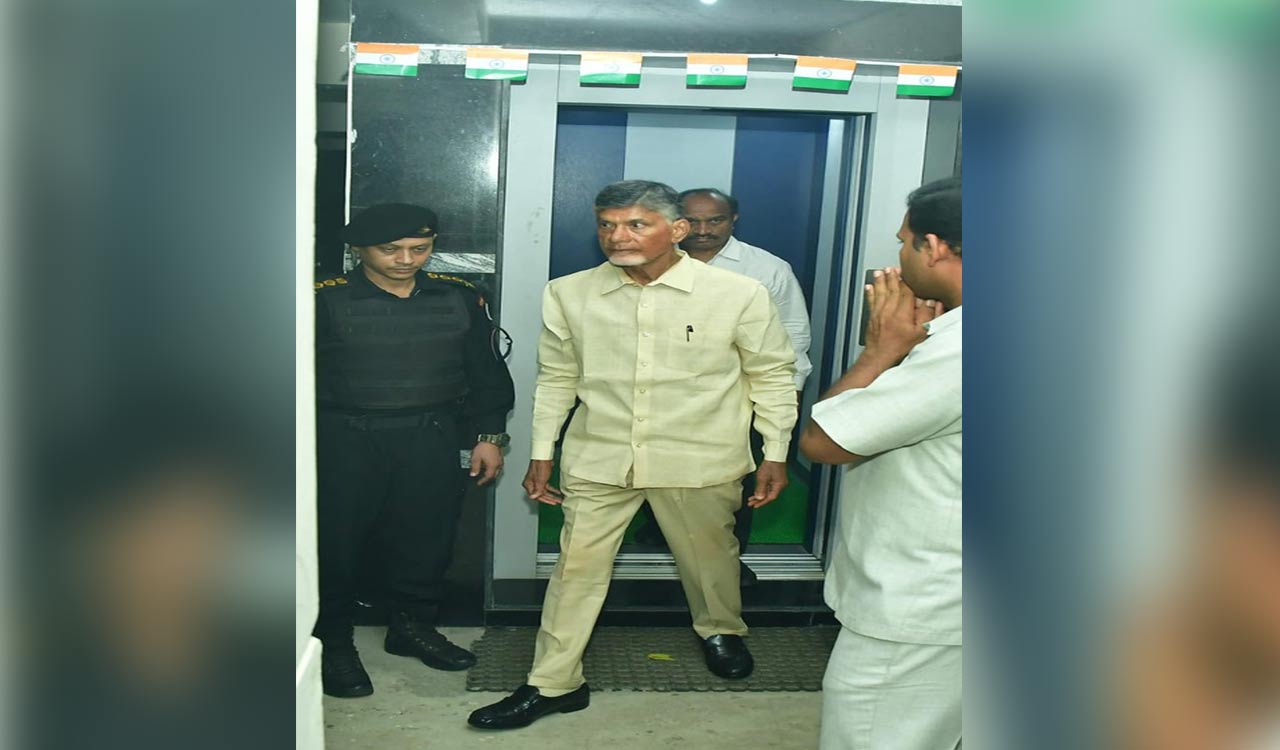 Chandrababu Naidu Is Prisoner Number 7691 In Rajahmundry Central Jail ...