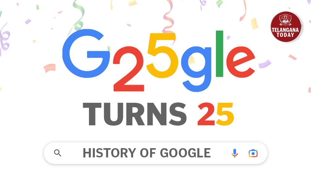 Google Celebrates It’s 25th Anniversary | Google Journey | Google History | Telangana Today