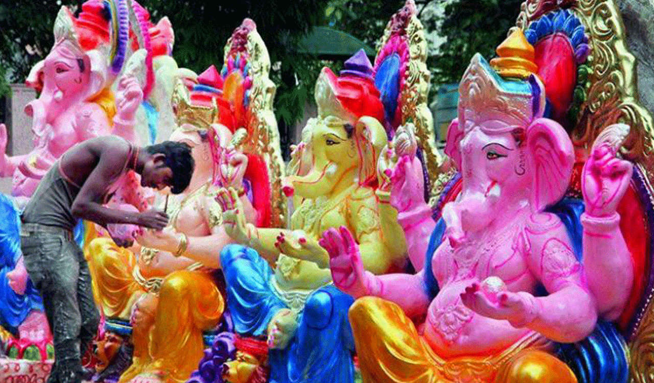Ganesh Navratri: More pandals ahead of election season, officials make arrangements