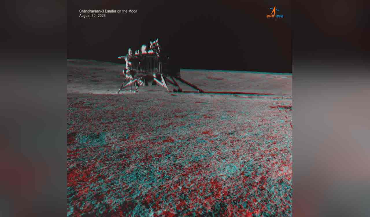 Chandrayaan-3: ISRO releases 3D ‘anaglyph’ images of moon’s surface