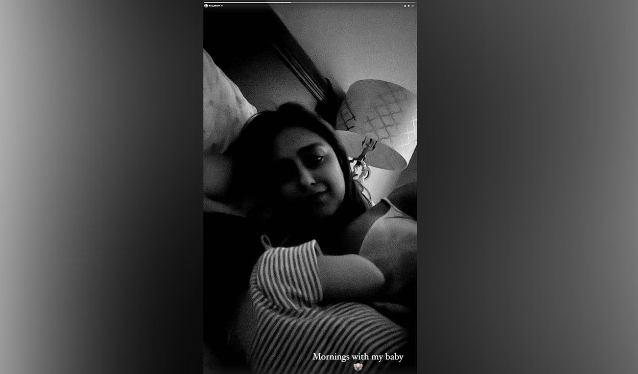 Ileana D’Cruz offers peek into her mornings with baby Koa Phoenix Dolan