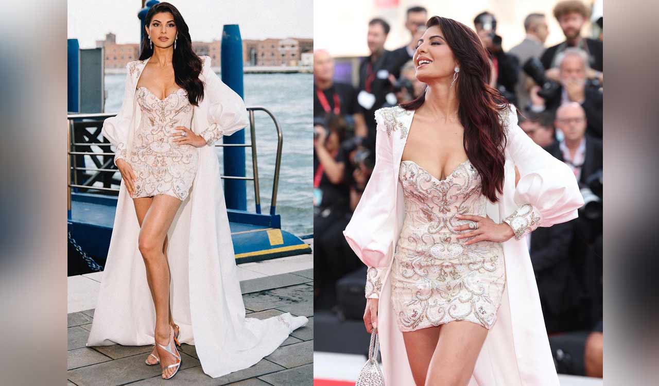 Jacqueline Fernandez participates in panel discussion at Venice Film Festival’s Italian Pavilion