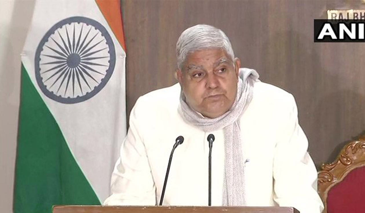 Governor Dhankhar visits Nokha Nadi Chauru in Rajasthan, offers prayers