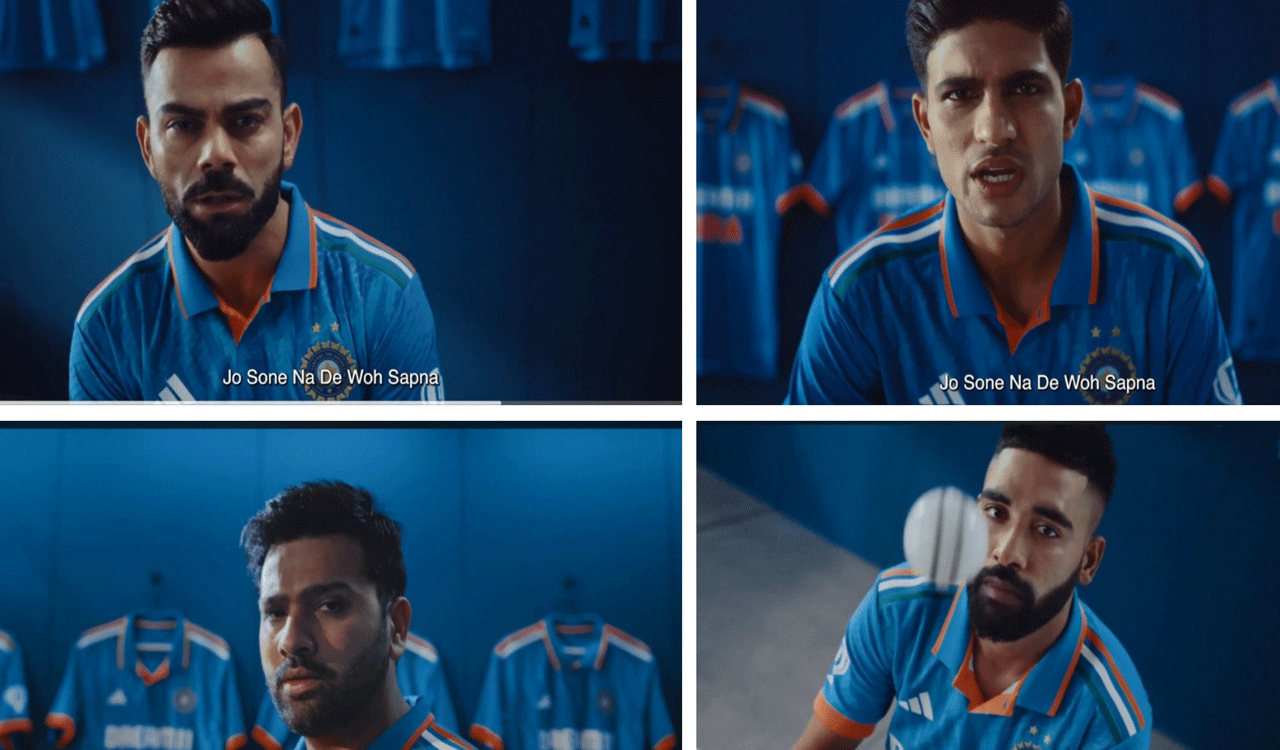 “Impossible nahi yeh sapna, 3 ka dream hai apna:” BCCI reveals India jersey for ODI World Cup